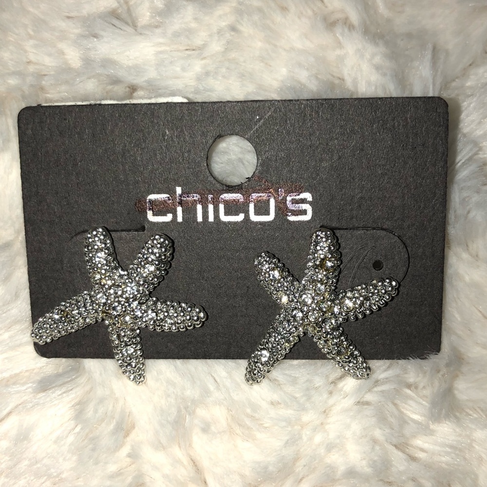 Chico Silver Starfiah Earrings